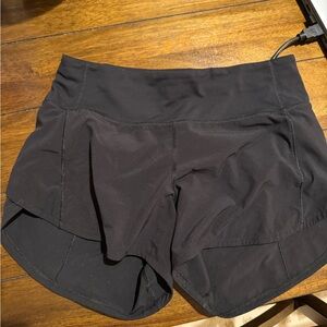 Speed up high rise lululemon shorts